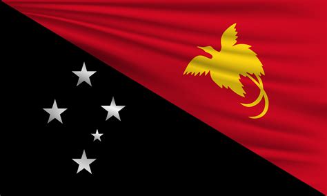 Vector flag of Papua New Guinea 26966974 Vector Art at Vecteezy