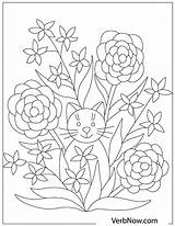 Free Coloring Pages For Flower Lovers Of All Ages sketch template