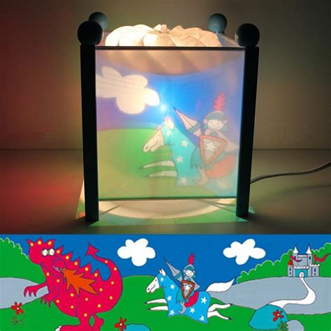 Trousselier Magic Lamps gently rotate when switched on, projecting soothing images onto the lamp ...