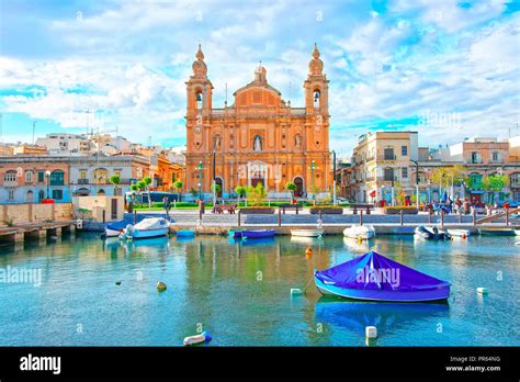 Msida parish church hi-res stock photography and images - Alamy