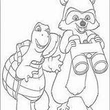 Verne And rj The Hedge coloring Pages  Hellokidscom sketch template