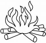 Campfire coloring Pages  Free Coloring sketch template
