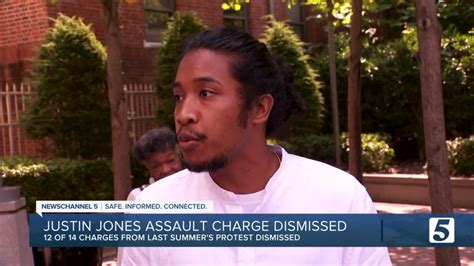 Judge dismisses assault charge for activist Justin Jones