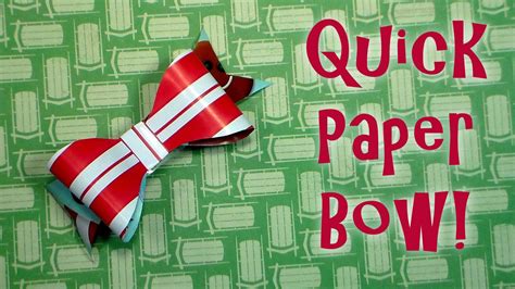 Quick Bow Made From Leftover Wrapping Paper! | Wrapping paper bows, Paper bows diy, Diy bow from ...