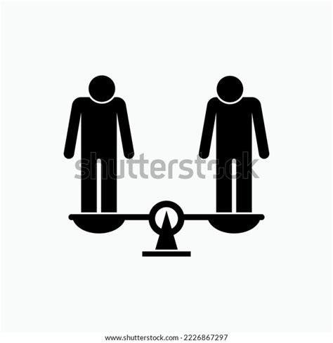 Equality Before Law Balance Symbol Stock Vector (Royalty Free ...