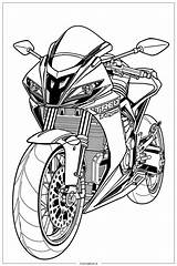 47 motorcycle coloring Pages Free PDF & PNG Printables sketch template