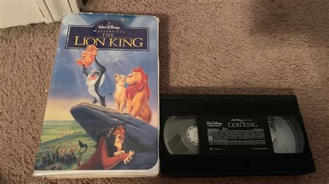 Opening to The Lion King 1995 VHS - YouTube