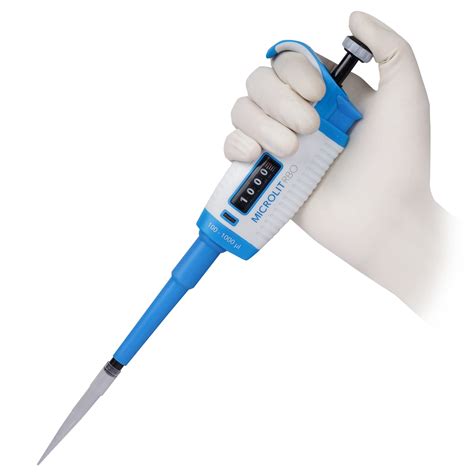 Buy Single-Channel Pipettes with Adjustable Volume, Accurate and Calibrated Micropipette for 20 ...