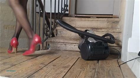 vacuuming stairs and wooden floor. - YouTube