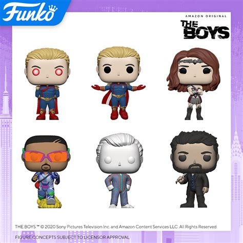 Funko révèle les premières figurines de The Boys | Figurines POP!