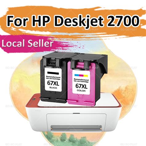 Compatible Ink Cartridge for HP Deskjet 2700 All-in-One Printer Ink Cartridge HP 2700 Ink ...