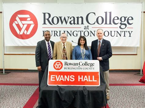 Rowan College at Burlington County Honors Founder With Evans Hall | Cinnaminson, NJ Patch