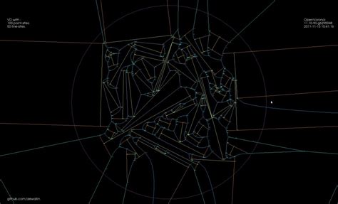 Voronoi diagram algorithm animations – anderswallin.net