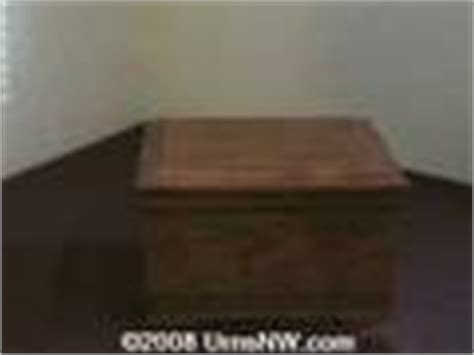 Cherry Wood Companion Urn with Sculpture Art Carving - Urns Northwest