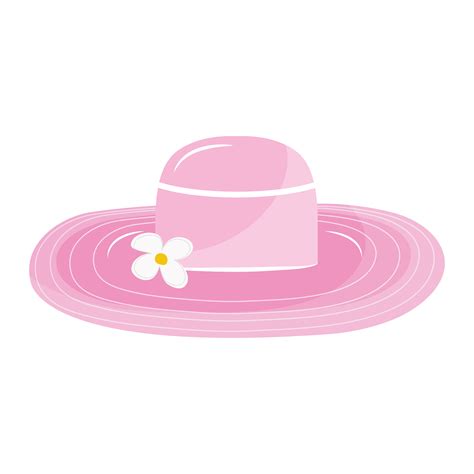 pink hat female accessory icon 3896827 Vector Art at Vecteezy