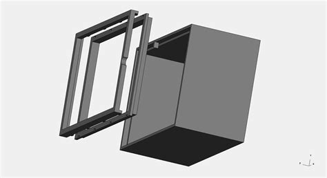 Fully parametric display box by Kiril Krastev | Download free STL model | Printables.com