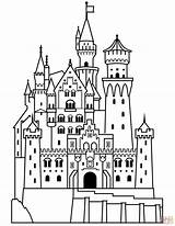 Printable Coloring Pages Castles sketch template