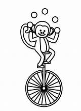 Unicycle Coloring Pages Printable For Free Download sketch template