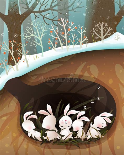 Burrow Cartoon Cute Rabbit Stock Illustrations – 252 Burrow Cartoon Cute Rabbit Stock ...