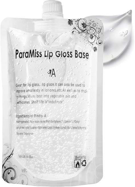 PARAMISS Lip Gloss Base (350ml)10 Ounces lip gloss clear lip gel Diy ...