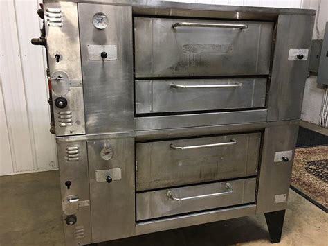 Used Sold Bakers Pride Stone Deck Pizza Oven at Rochester Equipment