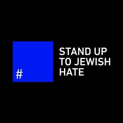 Free Blue Square pin - Stand Up to Jewish Hate | Free Stuff, Product ...