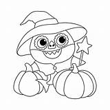 Halloween Baby Shark Tegning Til Farvning ♥ Online Og Print Gratis sketch template
