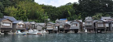 A quaint town along the Sea of Japan coast in Ine, Kyoto, where ...