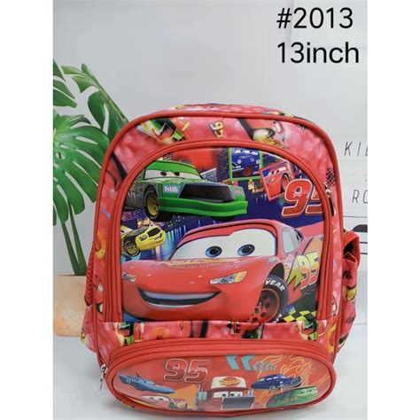 cars school backpack 13.5inch | Shopee Philippines