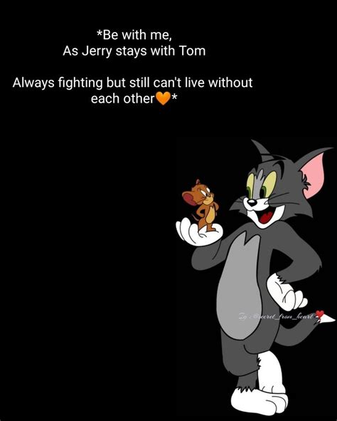 Pin on Mes enregistrements | Tom and jerry quotes, Cute images with quotes, Cute funny quotes