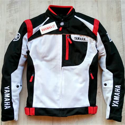 Summer Mesh Motorcycle Jackets Moto Racing Windproof Jackets fit for Yamaha Motor With 5pcs ...