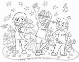 Colouring Pages Coloring Sheets Promises Ideas Brownies Girl Guides  sketch template