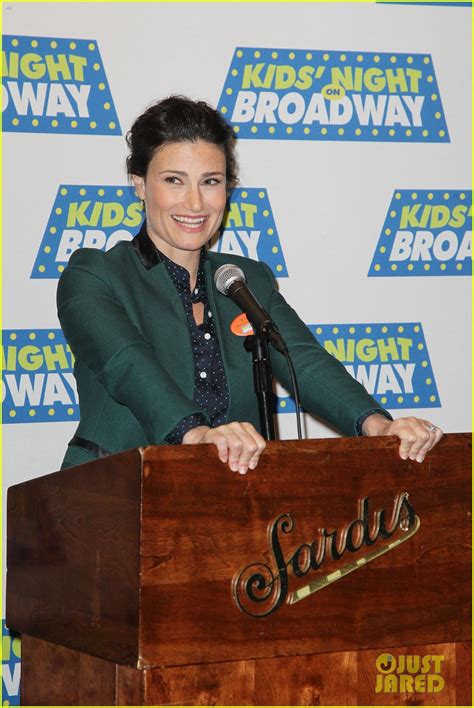 Frozen's Idina Menzel Sings 'Tomorrow' at Broadway Event!: Photo ...