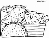 28  mexican food coloring Pages BroganDerry sketch template