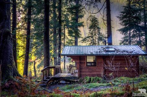 Salmon-Lake-Cabin-Sitka-Alaska | Lake cabins, Alaska house, Cabin