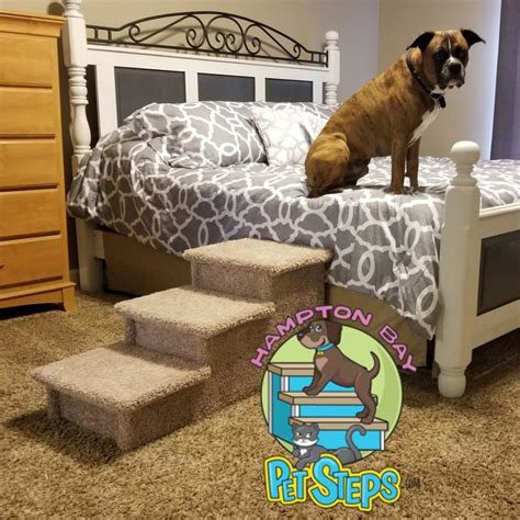 Large Dog Stairs for Bed Dog Steps for High Bed - Etsy