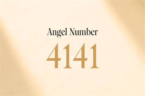 Angel Number: 10 Reasons Why You Are Seeing 4141