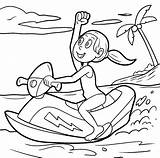 Coolest Boat Printables Coloring Pages Jet Ski  Vrogueco sketch template