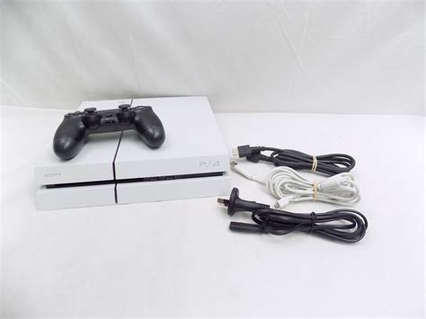 Playstation 4 Ps4 500 GB Glacier White Limited Edition Console ...