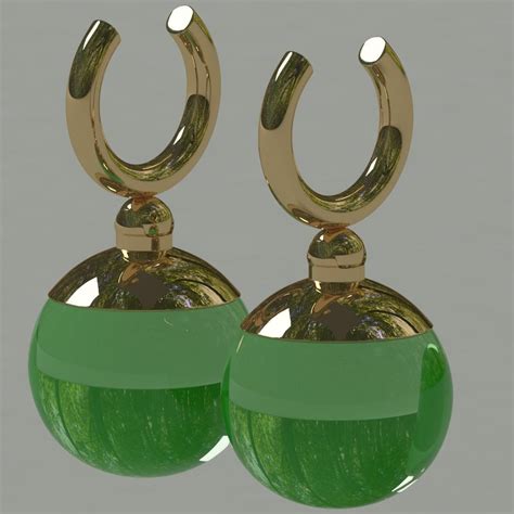 3d potara earrings