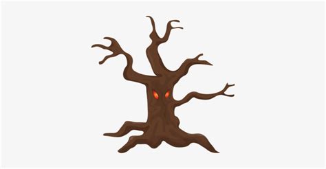 Scary Tree With Baleful Eyes - Illustration Transparent PNG - 362x347 - Free Download on NicePNG