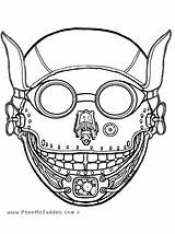 Mask coloring Pages To Download And Print For Free sketch template