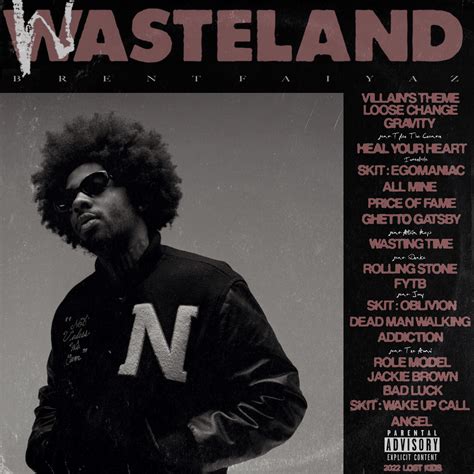 WASTELAND - Brent Faiyaz : r/freshalbumart