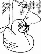 Rubber Ducky Swimming Coloring Page – Artofit sketch template