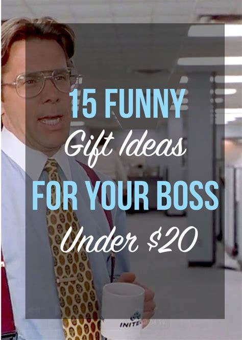 15 Funny Gift Ideas For Your Boss Under $20 - Society19 | Funny boss gifts, Gifts for boss male ...