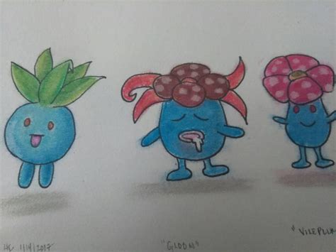 Oddish evolution Pokemon by hcondon on DeviantArt