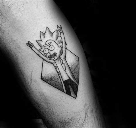 Top 63 Best Rick and Morty Tattoo Ideas - [2021 Inspiration Guide]