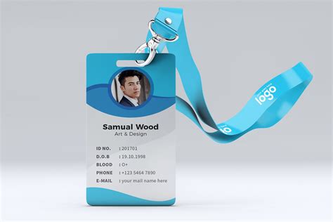 Employee ID Card Design | Stationery Templates ~ Creative Market