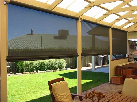 Outdoor Roller Shades for Porch