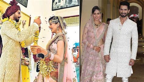 Celebrity Style File- Shahid And Mira Rajput Kapoor's Wedding Looks ...